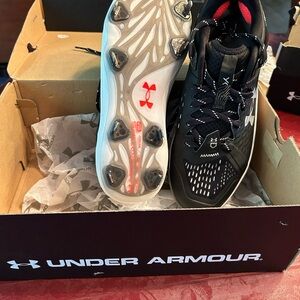 Under armor Metal Cleats NWT in box